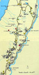 Itinerari auto: percorsi A-B