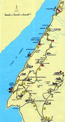 Itinerari auto: percorsi A-B